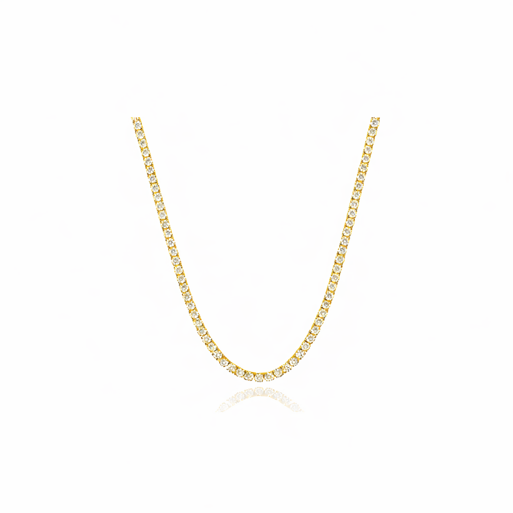 Althera Moissanite Tennis Necklace