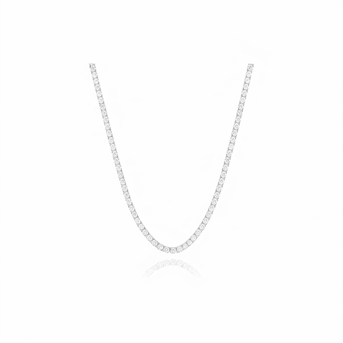 Althera Moissanite Tennis Necklace